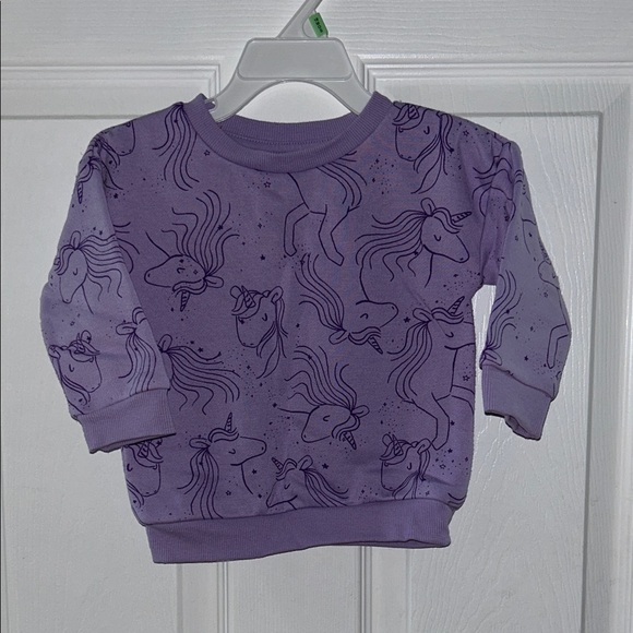 Primark Other - Primark Lavender Unicorn Kids Sweatshirt